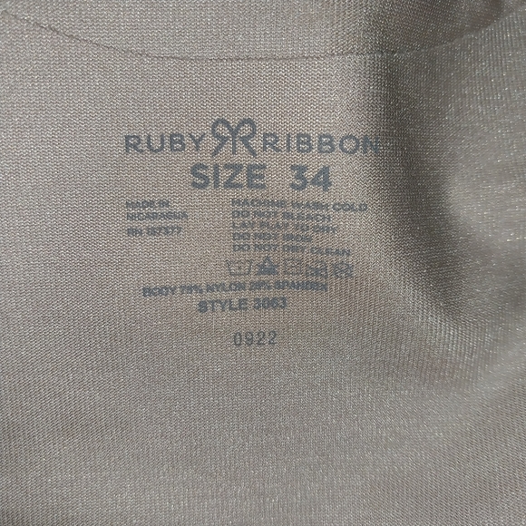 Ruby Ribbon Nude Ultimate Demiette Size 34 - Picture 7 of 10